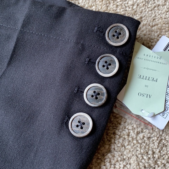 NWT Elevenses The Brighton Pant Anthro buttons - Picture 5 of 11